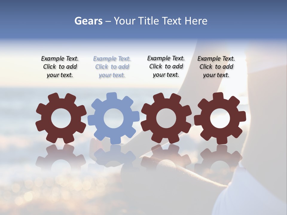 Zone Zen Woman PowerPoint Template