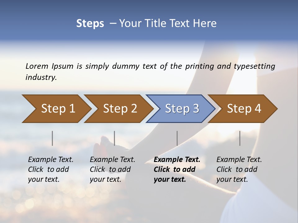 Zone Zen Woman PowerPoint Template