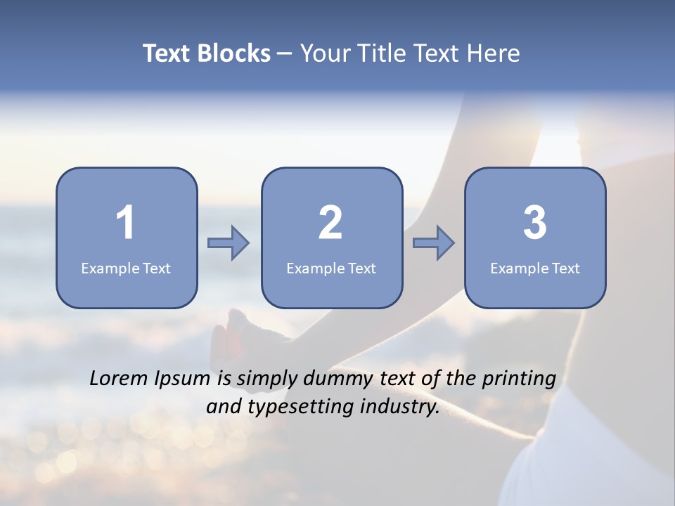 Zone Zen Woman PowerPoint Template