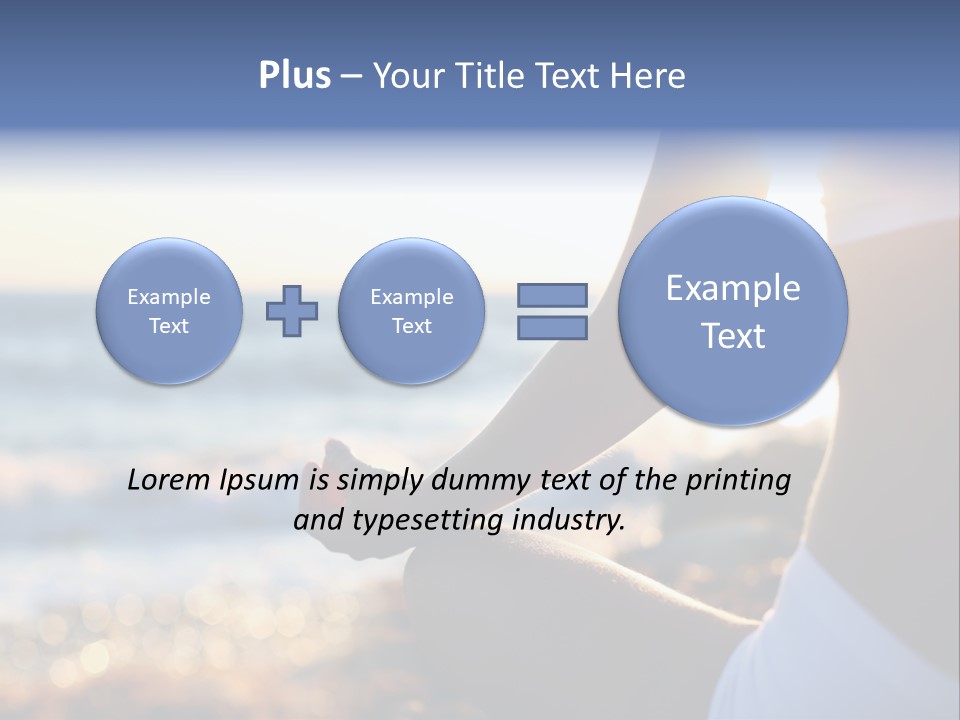 Zone Zen Woman PowerPoint Template