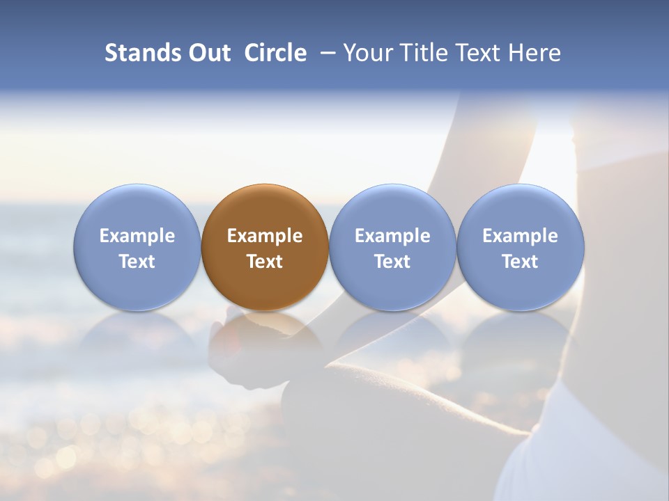 Zone Zen Woman PowerPoint Template