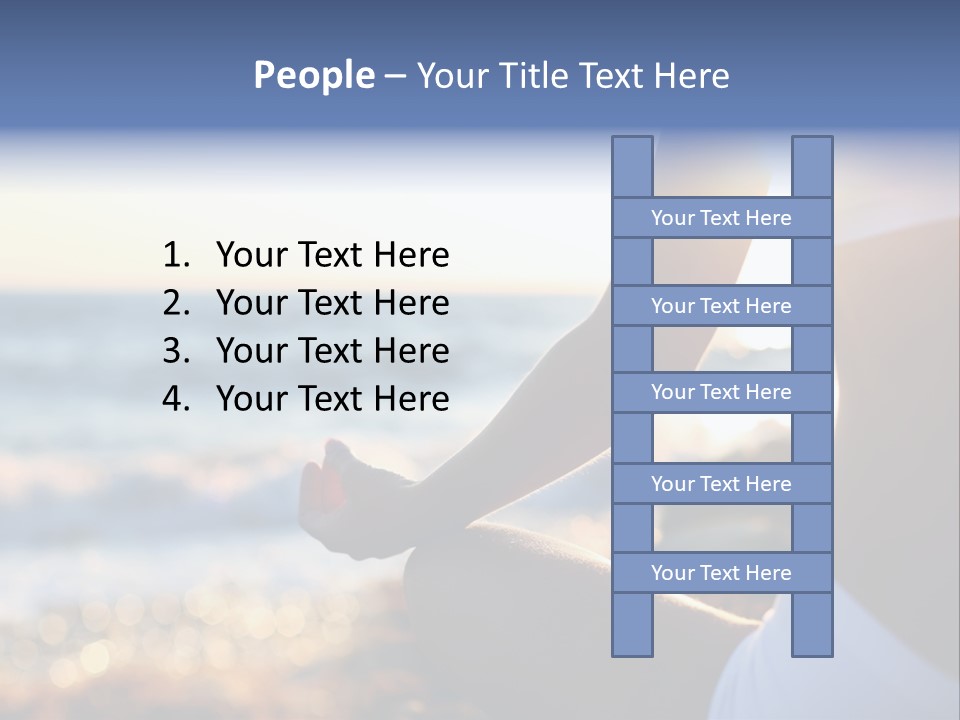 Zone Zen Woman PowerPoint Template