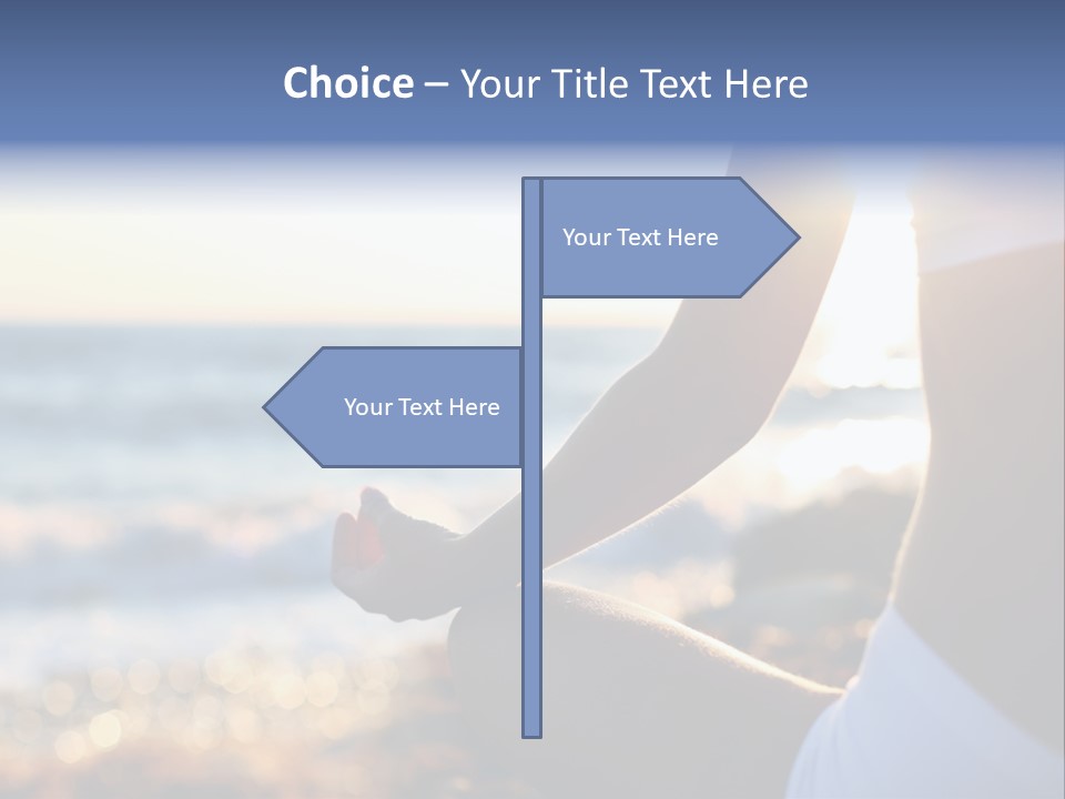 Zone Zen Woman PowerPoint Template