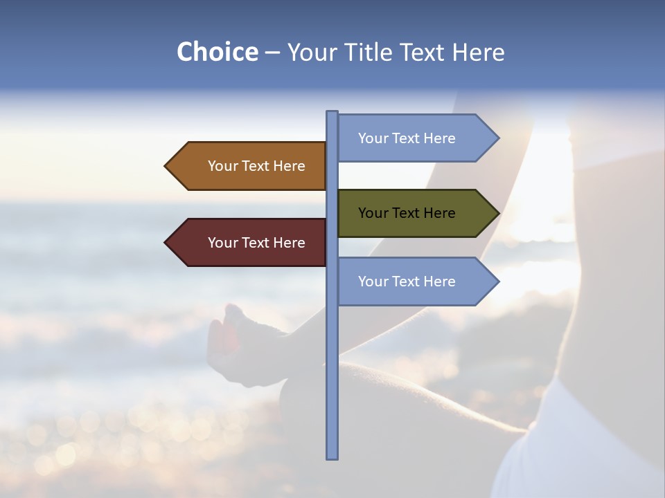 Zone Zen Woman PowerPoint Template