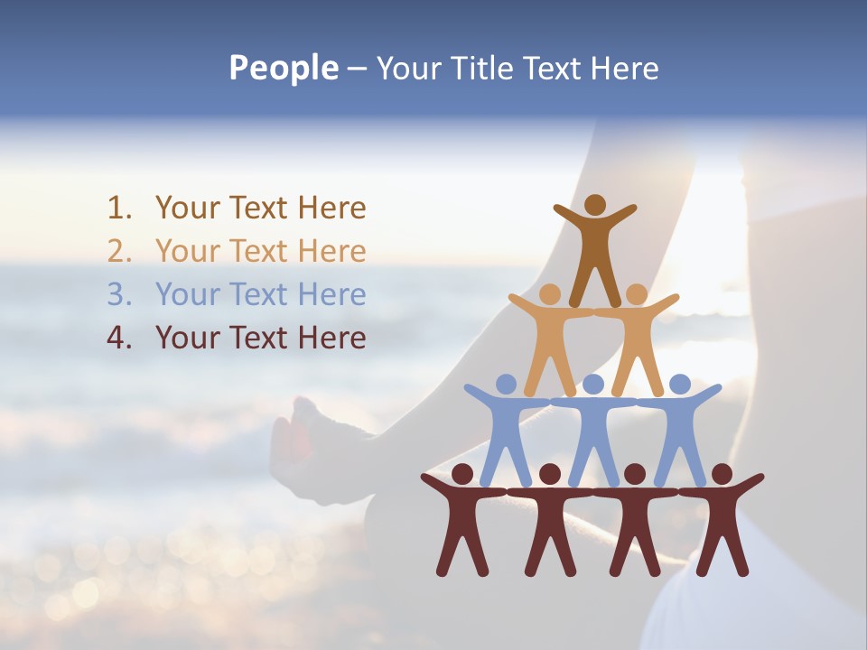 Zone Zen Woman PowerPoint Template