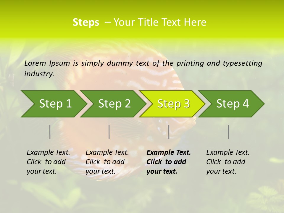 Underwater Wild White PowerPoint Template