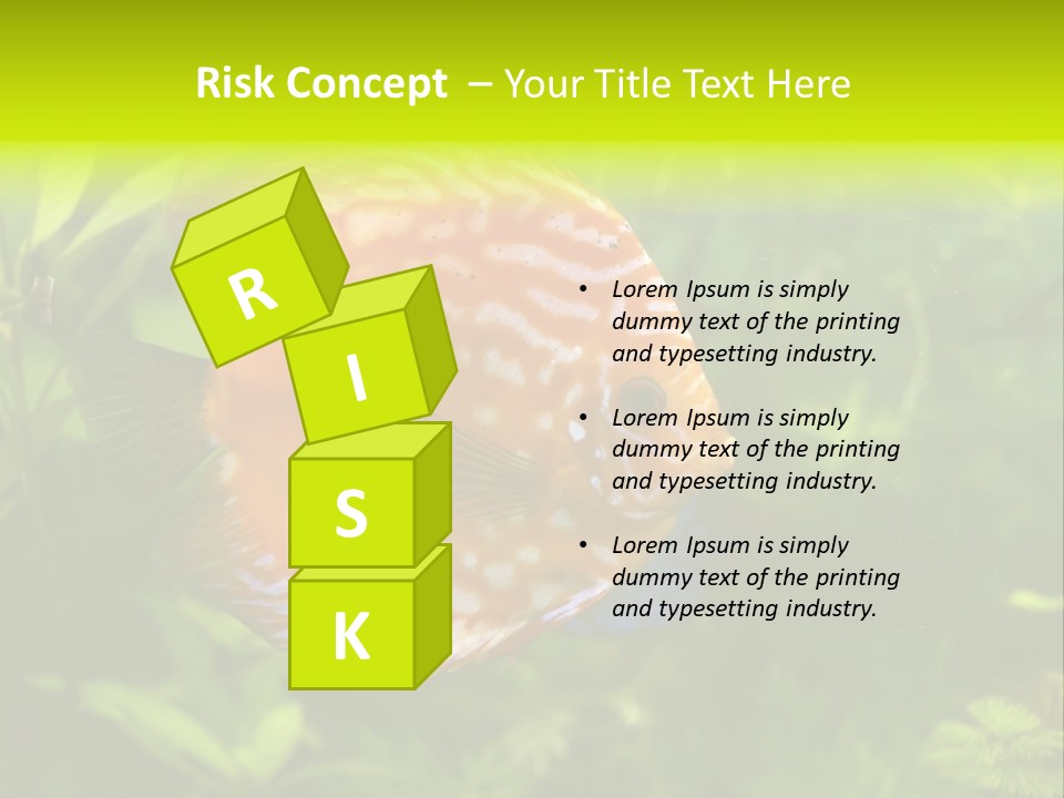 Underwater Wild White PowerPoint Template