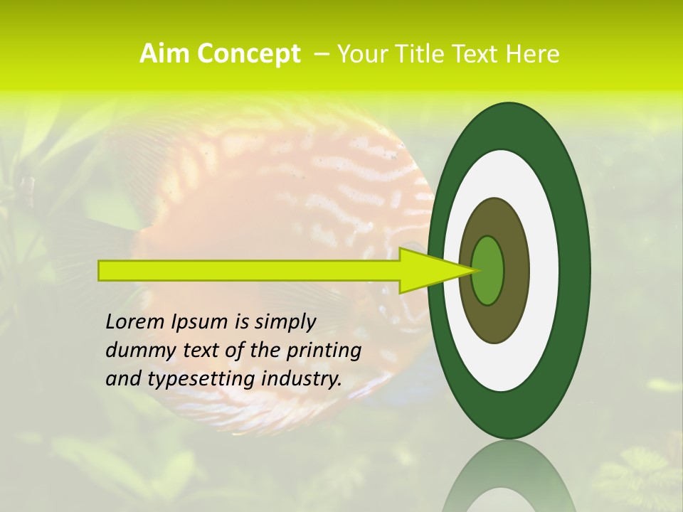 Underwater Wild White PowerPoint Template