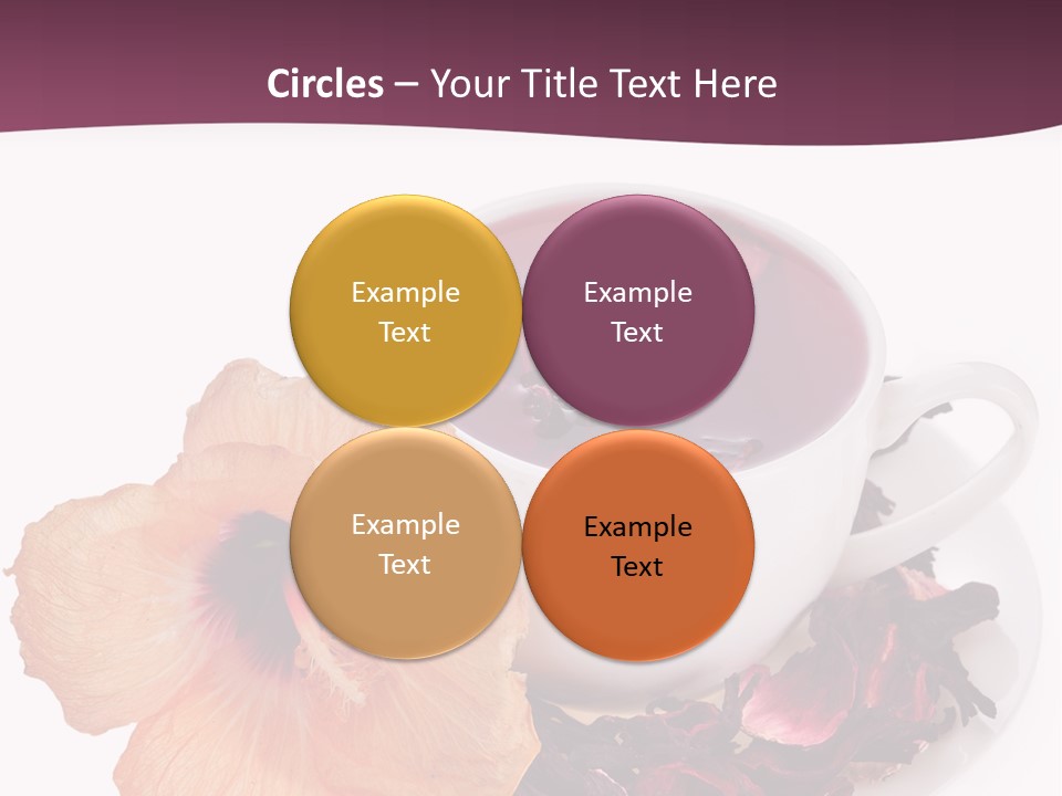 Flower Closeup Natural PowerPoint Template