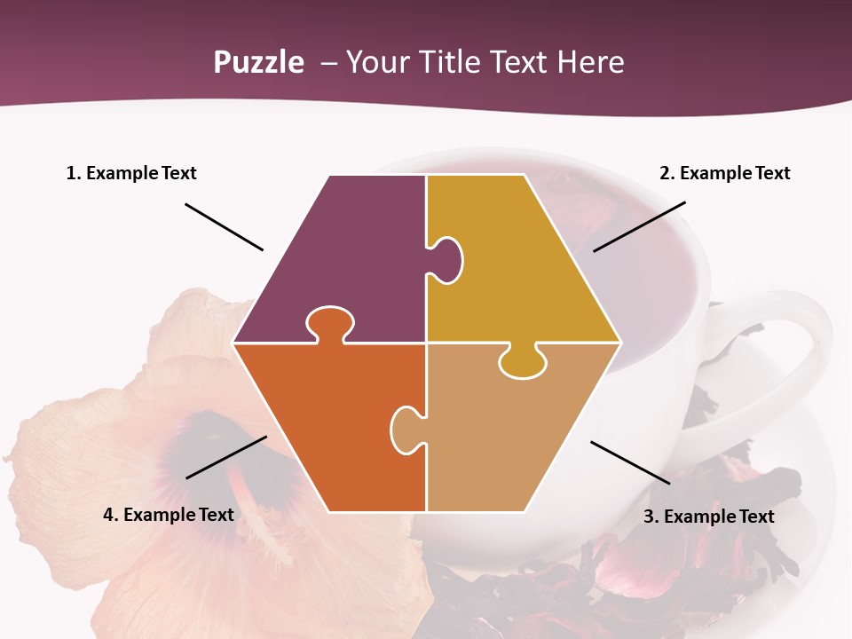 Flower Closeup Natural PowerPoint Template