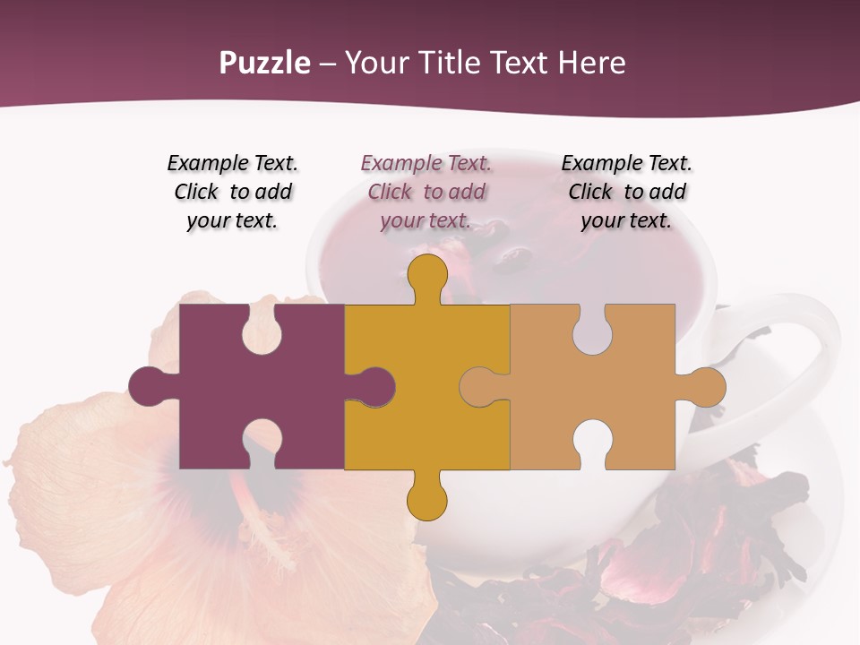 Flower Closeup Natural PowerPoint Template