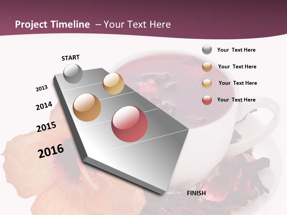 Flower Closeup Natural PowerPoint Template