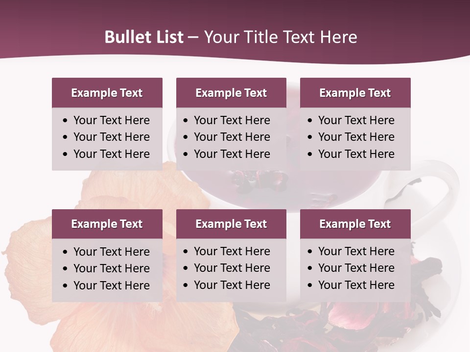 Flower Closeup Natural PowerPoint Template