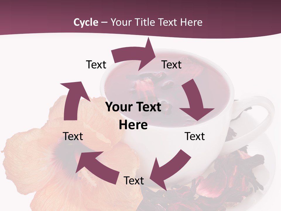 Flower Closeup Natural PowerPoint Template