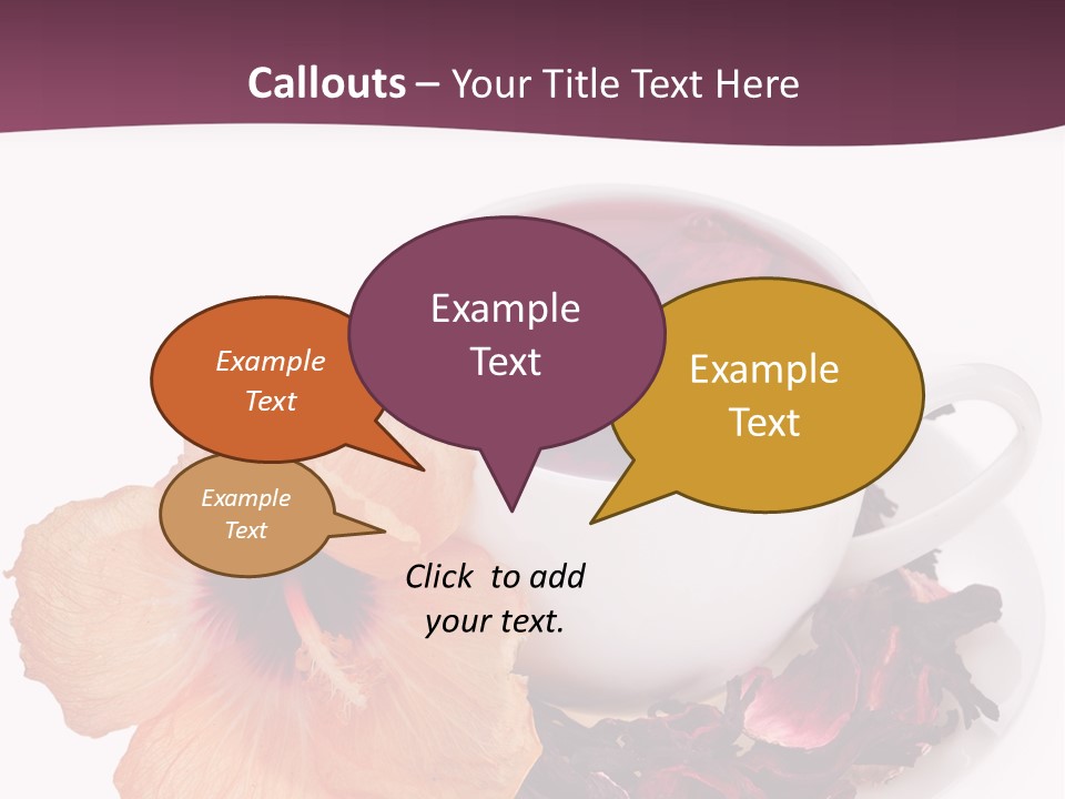 Flower Closeup Natural PowerPoint Template