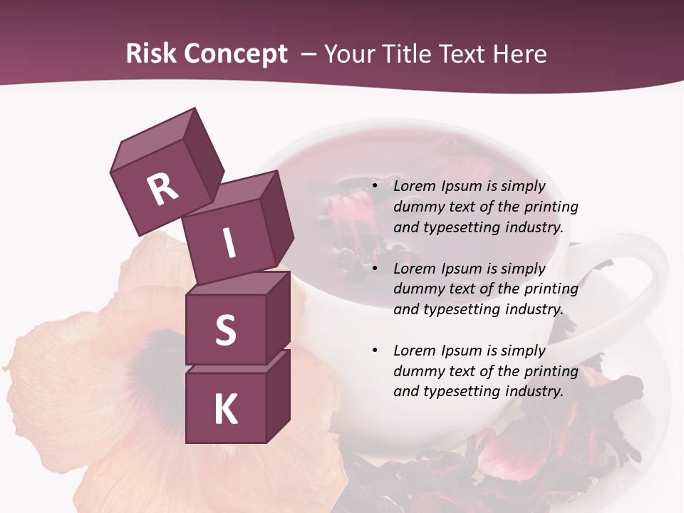 Flower Closeup Natural PowerPoint Template