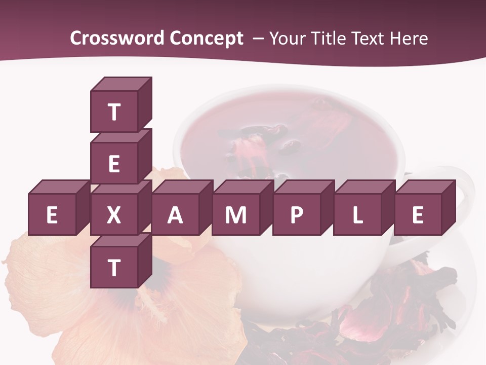 Flower Closeup Natural PowerPoint Template