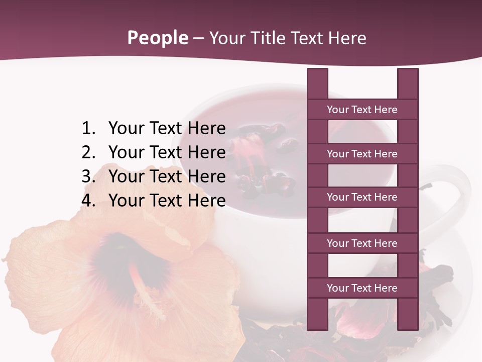 Flower Closeup Natural PowerPoint Template