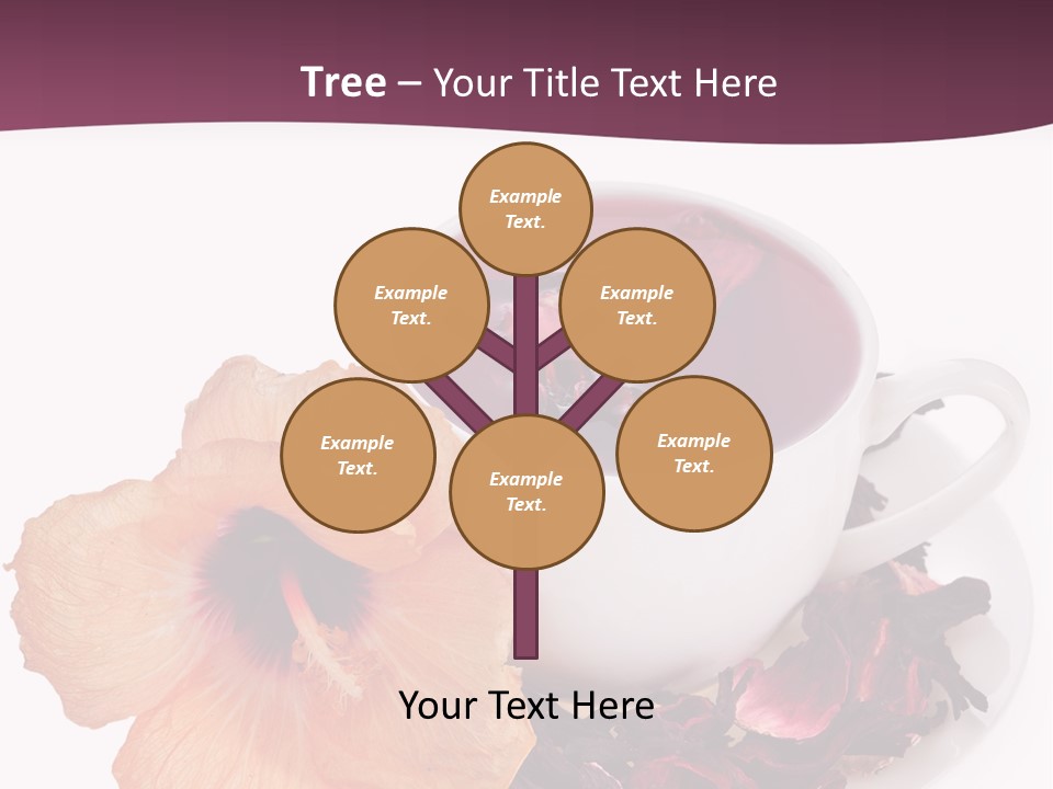 Flower Closeup Natural PowerPoint Template