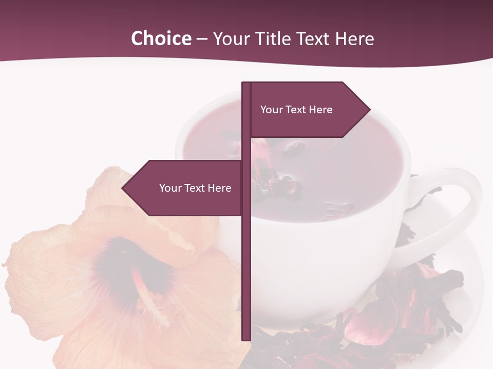 Flower Closeup Natural PowerPoint Template