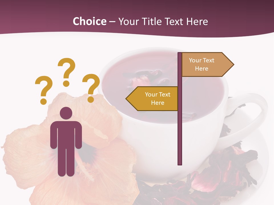 Flower Closeup Natural PowerPoint Template