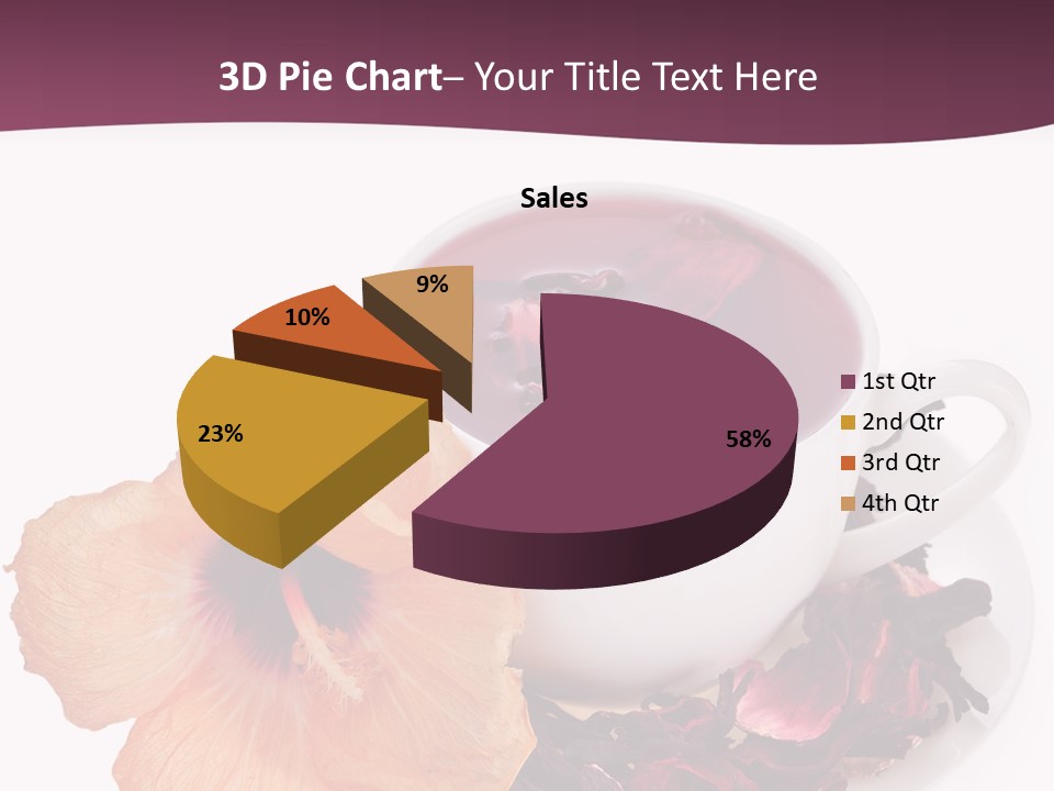 Flower Closeup Natural PowerPoint Template
