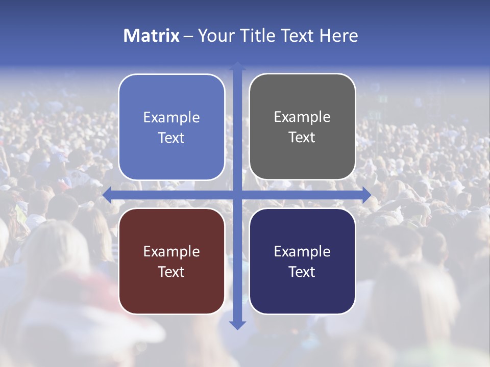 View Street Urban PowerPoint Template