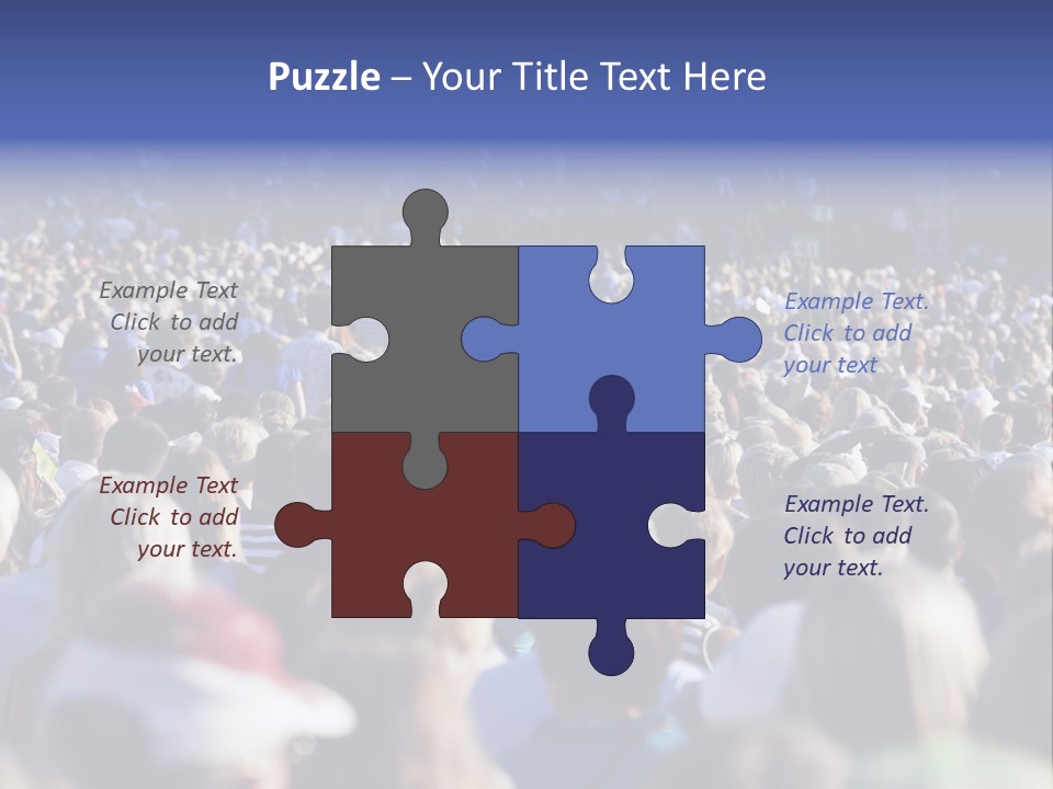 View Street Urban PowerPoint Template