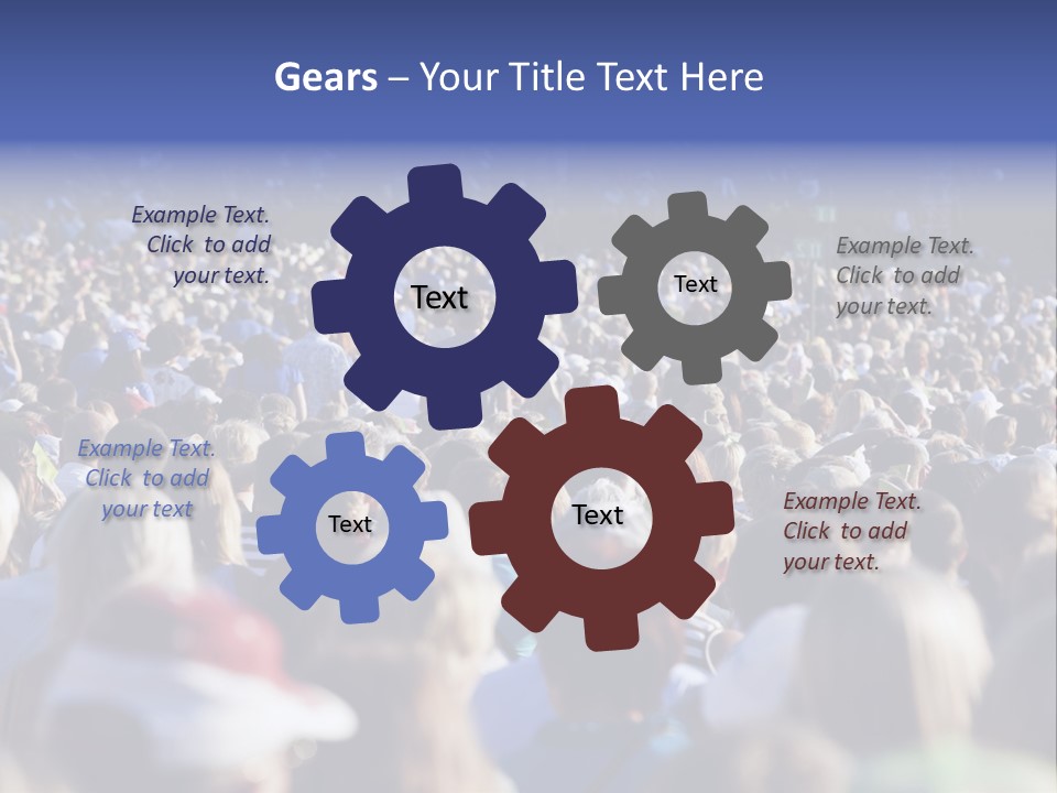 View Street Urban PowerPoint Template