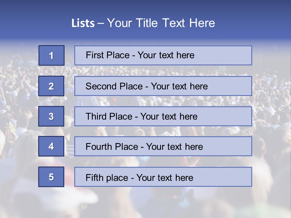 View Street Urban PowerPoint Template