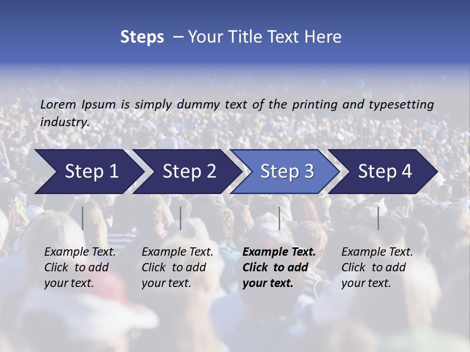 View Street Urban PowerPoint Template