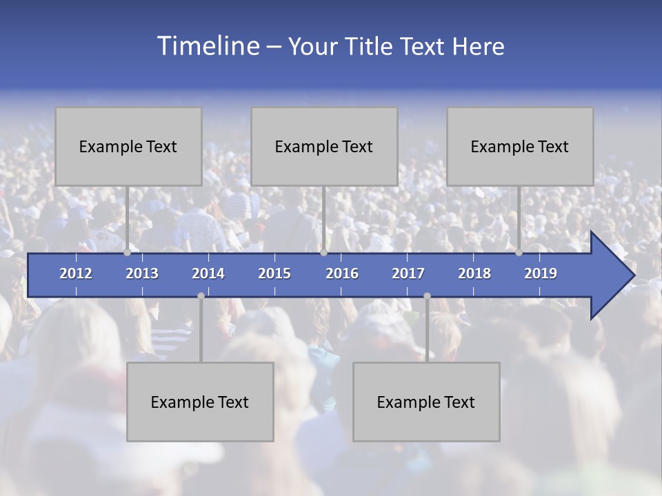 View Street Urban PowerPoint Template