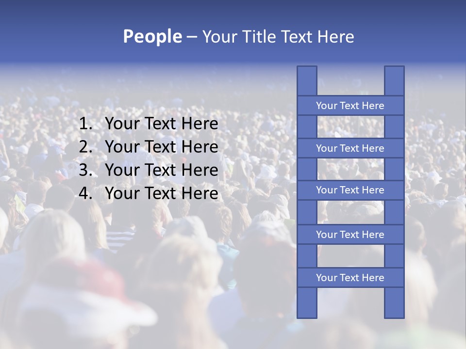 View Street Urban PowerPoint Template