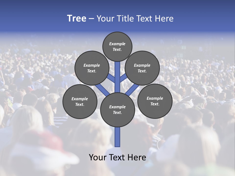 View Street Urban PowerPoint Template