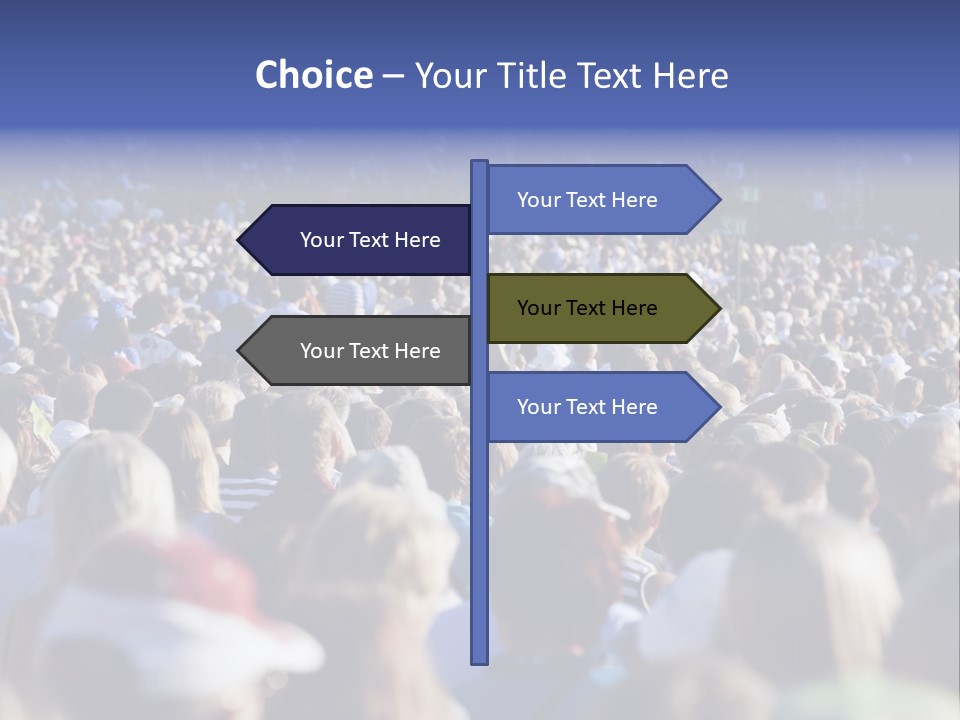 View Street Urban PowerPoint Template