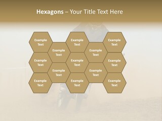 Race One Runner PowerPoint Template