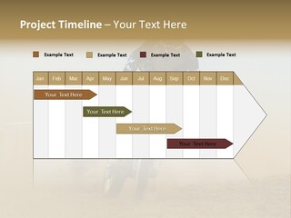 Race One Runner PowerPoint Template