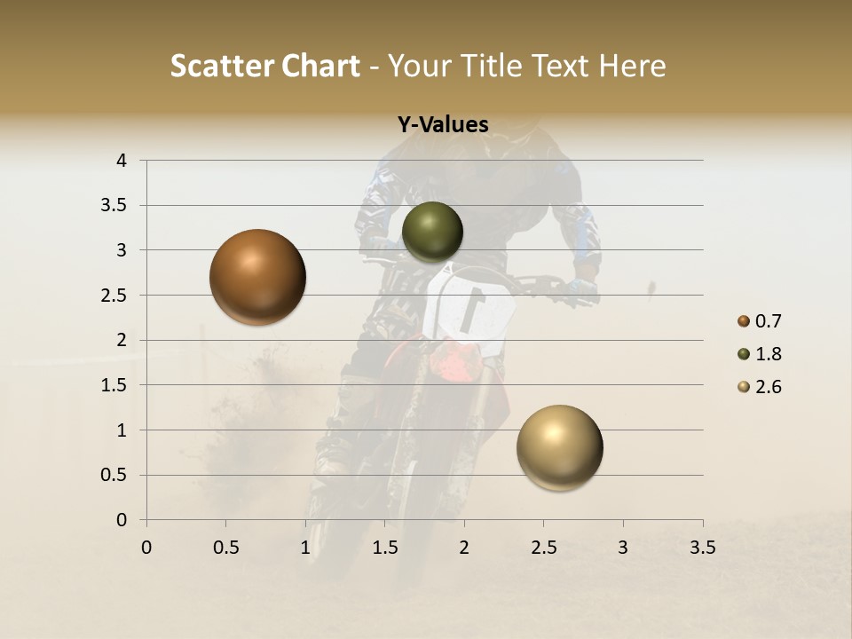 Race One Runner PowerPoint Template