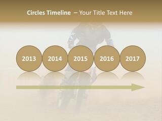 Race One Runner PowerPoint Template