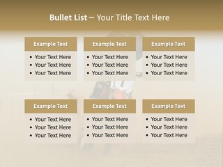 Race One Runner PowerPoint Template