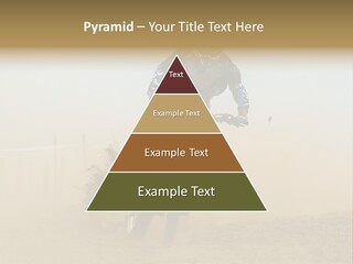 Race One Runner PowerPoint Template