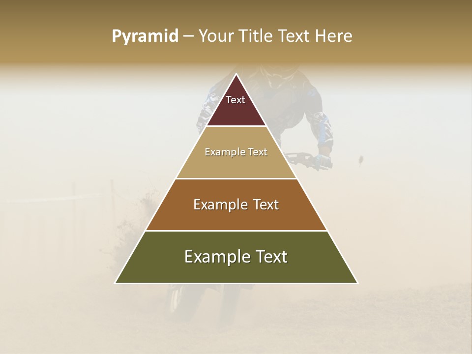 Race One Runner PowerPoint Template
