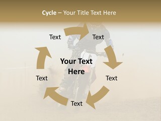 Race One Runner PowerPoint Template