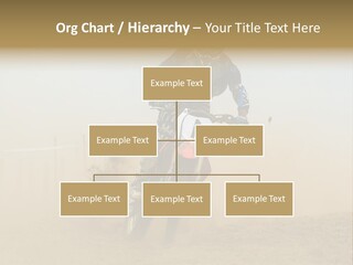 Race One Runner PowerPoint Template