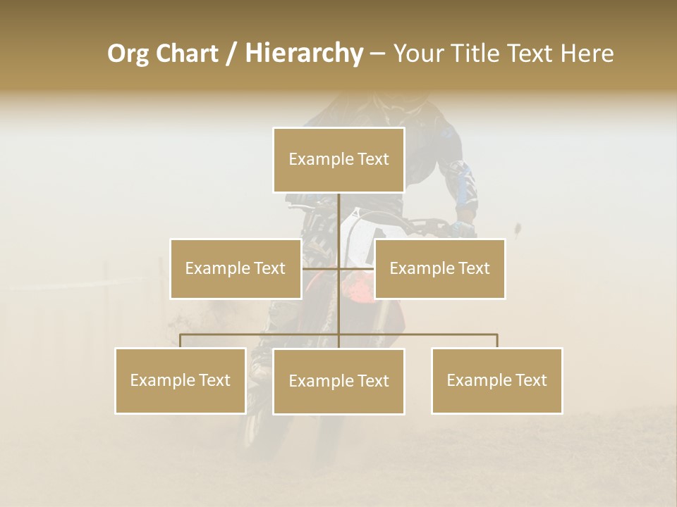 Race One Runner PowerPoint Template