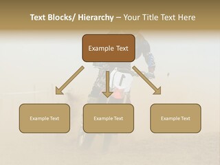 Race One Runner PowerPoint Template