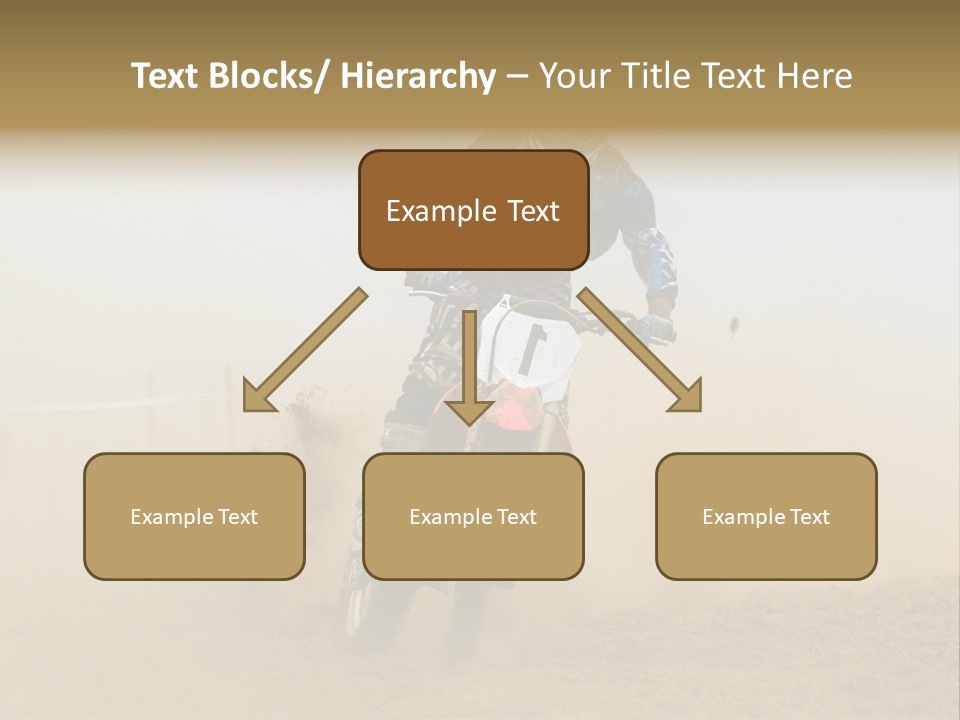 Race One Runner PowerPoint Template