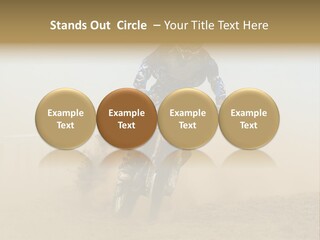 Race One Runner PowerPoint Template