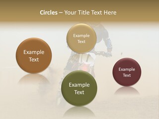 Race One Runner PowerPoint Template