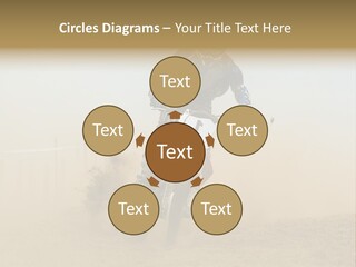 Race One Runner PowerPoint Template